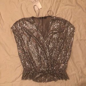 Sparkly Zara top